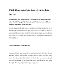 Cách thức hoàn hảo bảo vệ và trẻ hóa làn da 