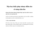 Mẹo hay khắc phục nhược điểm cho cô nàng nấm lùn