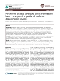 Parkinson’s disease candidate gene prioritization based on expression profile of midbrain dopaminergic neurons