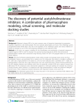 Báo cáo y học: "The discovery of potential acetylcholinesterase inhibitors: A combination of pharmacophore modeling, virtual screening, and molecular docking studies"