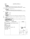 Tiết 44 :  BA ĐƯỜNG CÔNÍC (t1)