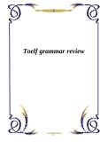 toelf grammar review