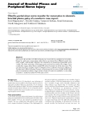 Báo cáo y học: "Oberlin partial ulnar nerve transfer for restoration in obstetric brachial plexus palsy of a newborn: case report"