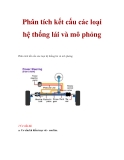 Phân tích kết cấu các loại hệ thống lái và mô phỏng