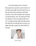 Cách chữa nghẹt mũi của Trung Y
