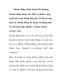 Mướp đắng chữa bệnh tiểu đường 