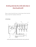 Hệ thống nhiên liệu Diesel điều khiển điện tử dùng ống phân phối 