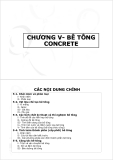 Chương 5-Bê tông concrete