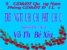 Giáo án điện tử tiểu học môn lịch sử: Đường Trường Sơn