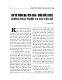 Báo cáo nghiên cứu khoa học " Khu vực thương mại tự do ASEAN - Trung Quốc (CACEC) hướng phát triển và các vấn đề " 