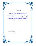 Đề tài " Hạch toán tiền lương và các khoản trích theo lương tại Công ty cổ phần xây dựng công trình I "