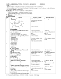 UNIT 8 : CELEBRATIONS LESSON 1 : READING  PERIOD