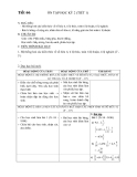 Tiết 66: A. MỤC TIÊU:  ÔN TẬP HỌC KỲ 2 (TIẾT 1) 