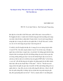 Báo cáo nghiên cứu khoa học " Vận dụng tư tưởng "Nhà nước tiêu vong" của Ph.Ăngghen trong điều kiện Việt Nam hiện nay "
