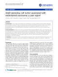 Báo cáo y học: " Adult granulosa cell tumor associated with endometrial carcinoma: a case report"
