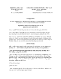 Nghị quyết số 22/2011/NQ-HĐND 