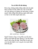 Ăn cá biển tốt đủ đường