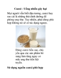 Canxi - Uống nhiều gây hại