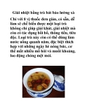 Giải nhiệt bằng trà bát bảo lường xà 