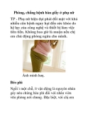 Phòng, chống bệnh bàn giấy ở phụ nữ 