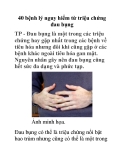 40 bệnh lý nguy hiểm từ triệu chứng đau bụng 