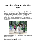 Đau cách hồi do xơ vữa động mạch