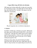 6 nguy hiểm trong chế độ ăn của thai phụ