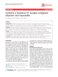 Báo cáo y học: "Cetirizine a histamine H1 receptor antagonist improves viral myocarditis"