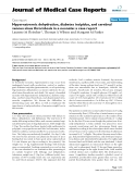Báo cáo khoa hoc:" Hypernatremic dehydration, diabetes insipidus, and cerebral venous sinus thrombosis in a neonate: a case report"