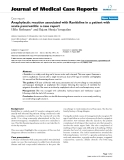 Báo cáo khoa hoc:" Anaphylactic reaction associated with Ranitidine in a patient with acute pancreatitis: a case report"