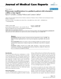 Báo cáo khoa hoc:" Pulmonary manifestations in a pediatric patient with ulcerative colitis: a case report"