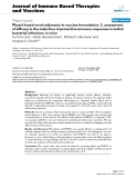 Báo cáo y học: "hytol-based novel adjuvants in vaccine formulation: 2. assessment of efficacy in the induction of protective immune responses to lethal bacterial infections in mice"