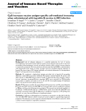 Báo cáo y học: "CpG increases vaccine antigen-specific cell-mediated immunity when administered with hepatitis B vaccine in HIV infection"