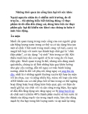 Những thói quen ăn uống làm hại tới sức khỏe 