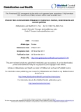 báo cáo khoa học: "  Chronic Non-communicable Diseases in Cameroon- burden, determinants and current policies"
