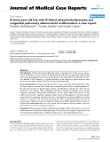 Báo cáo y học: " A three-year-old boy with X-linked adrenoleukodystrophy and congenital pulmonary adenomatoid malformation: a case report"