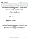 Báo cáo y học: Treatment and outcomes of crisis resolution teams: a prospective multicentre study