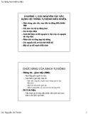 Tự động hoá thiết bị điện - Chương 1