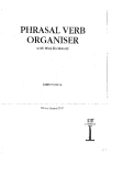 Phrasal verb organiser_1