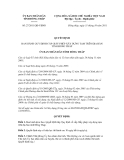 Quyết định số 27/2011/QĐ-UBND 