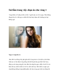 Sai lầm trong việc chọn áo cho vòng 1 