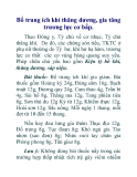 Bổ trung ích khí thăng dương, gia tăng trương lực cơ bắp.