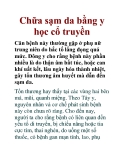 Chữa sạm da bằng y học cổ truyền