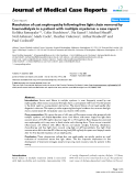 Báo cáo y học: "Resolution of cast nephropathy following free light chain removal by haemodialysis in a patient with multiple myeloma: a case report"