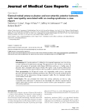 Báo cáo y học: "Central retinal artery occlusion and non-arteritic anterior ischemic optic neuropathy associated with an overlap syndrome: a case report"