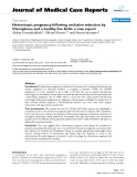 Báo cáo y học: " Heterotopic pregnancy following ovulation induction by Clomiphene and a healthy live birth: a case report"