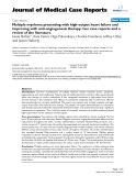 Báo cáo y học: " Multiple myeloma presenting with high-output heart failure and improving with anti-angiogenesis therapy: two case reports and a review of the literature"