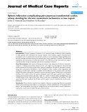 Báo cáo y học: "Splenic infarction complicating percutaneous transluminal coeliac artery stenting for chronic mesenteric ischaemia: a case report"