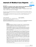 Báo cáo y học: "Predictors of adverse events after endovascular abdominal aortic aneurysm repair: A meta-analysis of case reports"