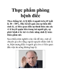 Thực phẩm phòng bệnh điếc
